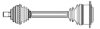 FARCOM 121938 Drive Shaft